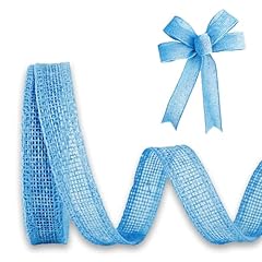 Jaozuyard blue burlap for sale  Delivered anywhere in USA 