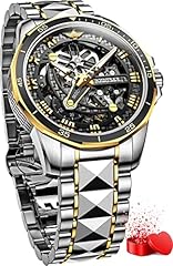 Olevs skeleton watches for sale  Delivered anywhere in USA 