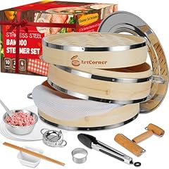 Tier bamboo steamer for sale  Delivered anywhere in USA 