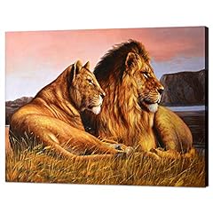 Yatsen Bridge Modern Lion Pictures Wall Decor Vintage for sale  Delivered anywhere in Canada