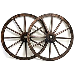 Wood decorative wheels for sale  Delivered anywhere in UK