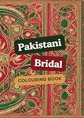 Pakistani bridal colouring for sale  Delivered anywhere in UK