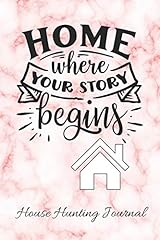 House hunting journal for sale  Delivered anywhere in UK
