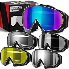 Motorcycle goggles pack for sale  Delivered anywhere in USA 