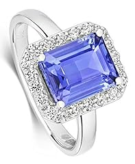 Tanzanite diamond ring for sale  Delivered anywhere in UK