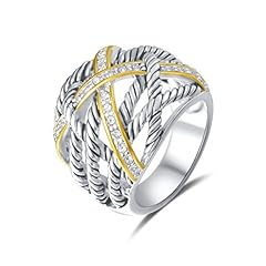 Uny ring twisted for sale  Delivered anywhere in USA 