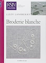 Broderie blanche lizzy d'occasion  Livré partout en France