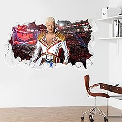 Wwe wall sticker for sale  Delivered anywhere in UK