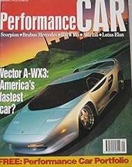 Performance car magazine for sale  Delivered anywhere in UK