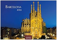 Barcelona 2024 35x50cm gebraucht kaufen  Wird an jeden Ort in Deutschland