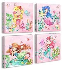 Blinfeiru mermaid canvas for sale  Delivered anywhere in USA 