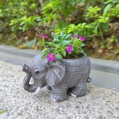 Zeehaor elephant planter for sale  Delivered anywhere in USA 
