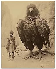 Vintage gigantic vulture for sale  Delivered anywhere in USA 