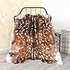 Faux deer rug for sale  Delivered anywhere in USA 