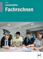 Arbeitsblätter fachrechnen gebraucht kaufen  Wird an jeden Ort in Deutschland