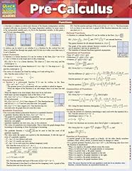 Pre calculus quickstudy for sale  Delivered anywhere in USA 
