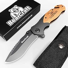 Bearcraft coltello salvataggio usato  Spedito ovunque in Italia 