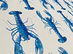 Blue lobster print for sale  Delivered anywhere in Ireland