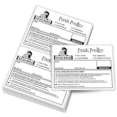 Poultry freezer labels for sale  Delivered anywhere in USA 