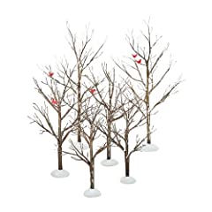 Department 56 Village Bare Branch Trees Accessory Figurine, used for sale  Delivered anywhere in USA 