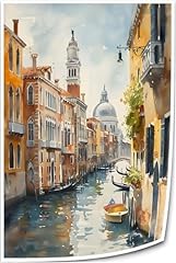 Highuppo venice watercolor for sale  Delivered anywhere in USA 