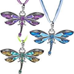 Mtlee dragonfly necklace for sale  Delivered anywhere in USA 