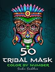 Tribal mask color for sale  Delivered anywhere in UK