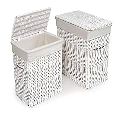 Wicker two hamper for sale  Delivered anywhere in USA 