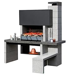 Usato, Barbecue a legna/carbonella SUNDAY modello NEW JERSEY, barbecue in muratura da giardino usato  Spedito ovunque in Italia 