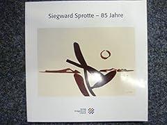 Siegward sprotte 85 gebraucht kaufen  Wird an jeden Ort in Deutschland