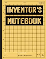 Inventor notebook invent for sale  Delivered anywhere in UK