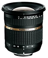 Tamron B001S SP AF 10-24/3.5-4.5 Di II LD ASL (IF) - Objetivo para Sony/Minolta (Distancia Focal 10-24 mm, Apertura f/3.5-4,5, Macro, diámetro: 77 mm), Negro segunda mano  Se entrega en toda España 