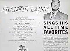 Laine frankie sings for sale  Delivered anywhere in USA 