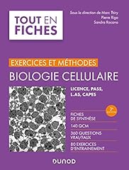 Biologie cellulaire exercices d'occasion  Livré partout en France
