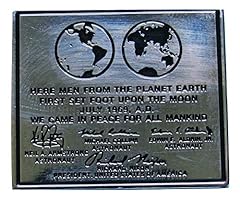 Apollo moon plaque for sale  Delivered anywhere in USA 