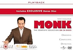 Monk dvd box for sale  Delivered anywhere in USA 