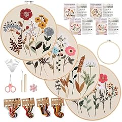 Embroidery kit sets for sale  Delivered anywhere in USA 