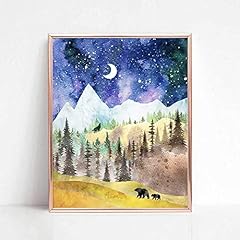 Mountain art print for sale  Delivered anywhere in USA 