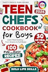 Teen chefs cookbook for sale  Delivered anywhere in USA 