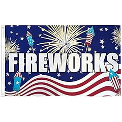 Fireworks 3x5 flag for sale  Delivered anywhere in USA 