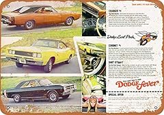 Blechschild dodge charger gebraucht kaufen  Wird an jeden Ort in Deutschland