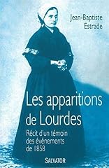 Apparitions lourdes jean d'occasion  Livré partout en France