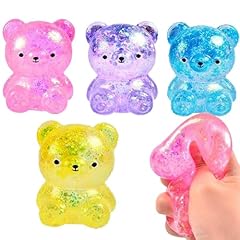Glitter bear squishy for sale  Delivered anywhere in UK