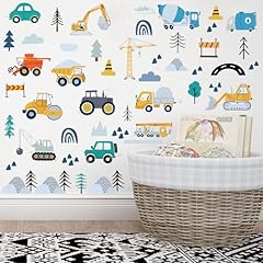 Construction vehicles wall for sale  Delivered anywhere in USA 