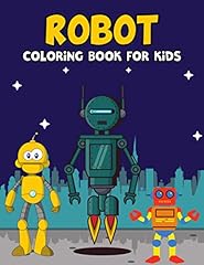 Robot coloring book d'occasion  Livré partout en France