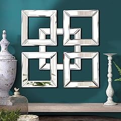 Qmdecor square mirrored for sale  Delivered anywhere in USA 