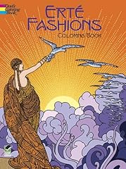 Erté fashions coloring for sale  Delivered anywhere in USA 