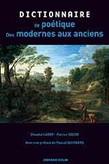 Dictionnaire poétique moderne d'occasion  Livré partout en France