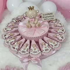 Torta bomboniere orsetti usato  Spedito ovunque in Italia 