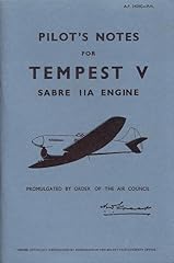 Tempest pilots notes for sale  Delivered anywhere in UK
